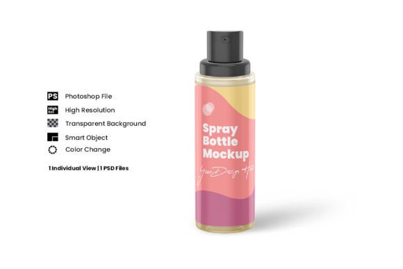 Download Spray Bottle Mockup - Premium Resources