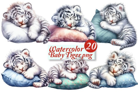 Download Baby White Tiger Clipart - Tiger Collection