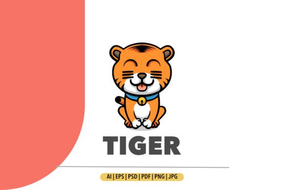 Download Cute Tiger Illustration - Tiger Collection